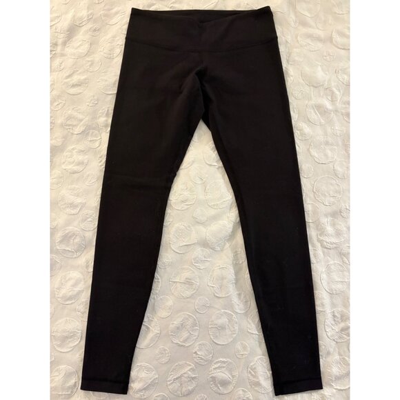 Lululemon Wunder Under Pant III Full-On Luon 28" Black Mid-Rise Yoga Leggings 8 - Picture 2 of 11